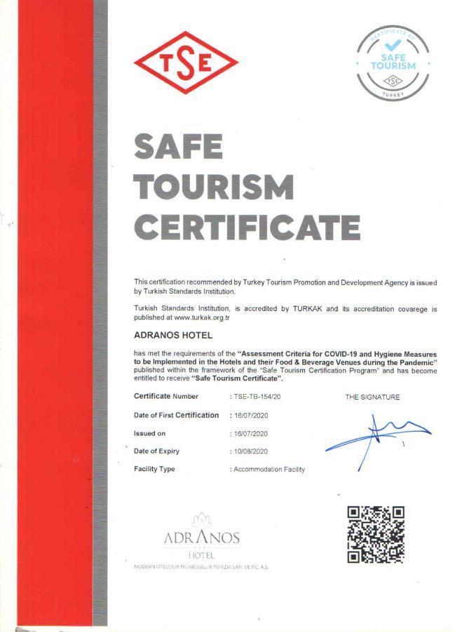 Adranos Hotel Bursa Zewnętrze zdjęcie
